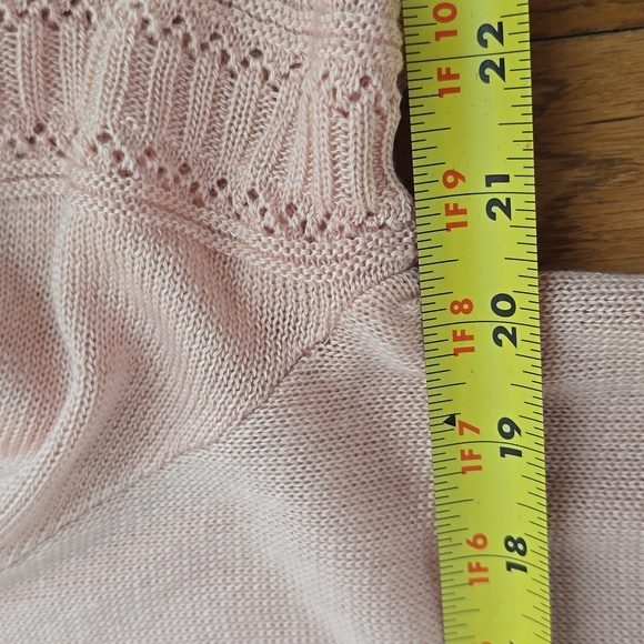 ROBBIE BEE BRAND WOMEN'S PINK SHRUG OPEN CARDIGAN SIZE XL - Picture 9 of 13